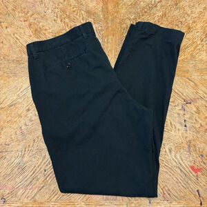 Michael Kors Men's Chino Black Parker Slim Fit Stretch Pants Size 36 X 32